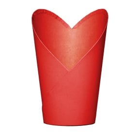Coșuleț în formă de inimă - roșu 1 - craftup.ro