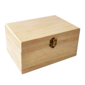 Cutie dreptunghiulară din lemn maxi 15x7x10cm 1