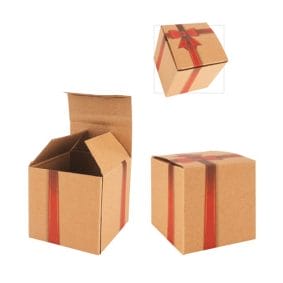 Cutie pătrată cu fundă 1